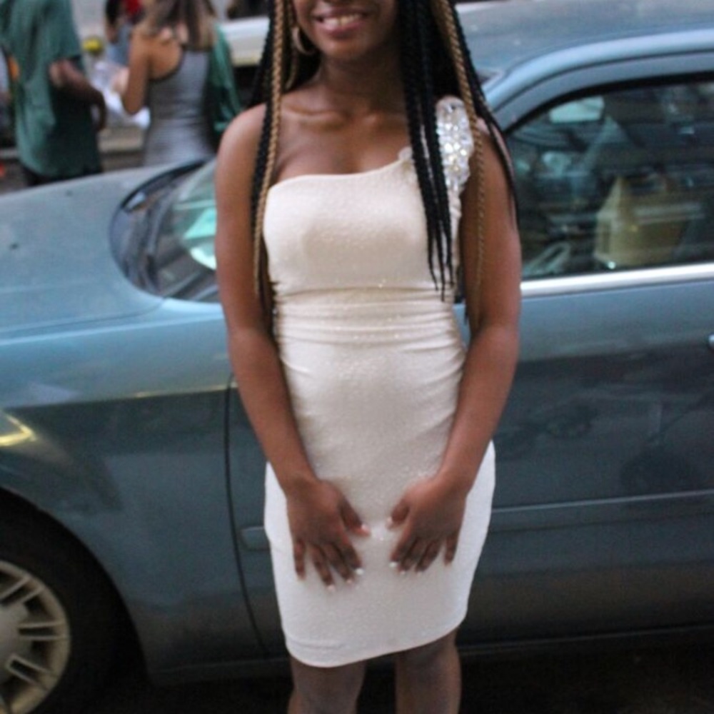 Jr girl size Tan sleeveless dress 👗